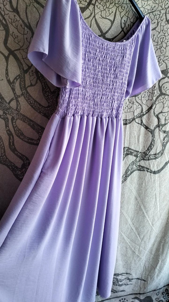 robe lilas